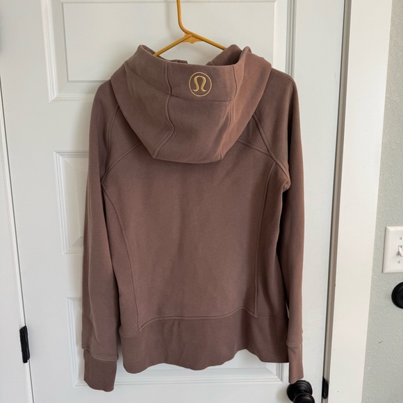 Lululemon Scuba Full Zip Hoodie Taupetastic - Picture 3 of 4